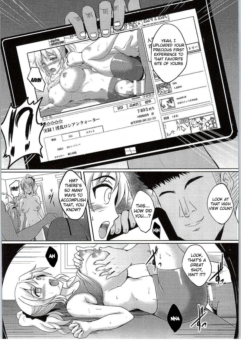 Hentai Manga Comic-True Story! Lewd Russian Quarter!-Read-13